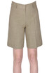 Shorts in lino e cotone Pomandere