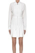 Zippered cotton dress N°21