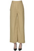 Wide leg cotton trousers, True NYC