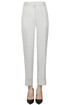 Pinstriped linen trousers Slowear