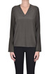 Blusa in crepè di seta Camicetta Snob