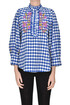 Embroidered Vichy print shirt Antik Batik