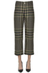 Camille checked print trousers Jejia