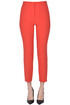 Cady cigarette trousers Moschino Couture