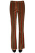 Pantaloni a righe New Flo Kiltie