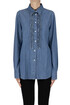 Camicia in denim con ruches Aspesi