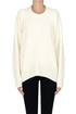 Pullover in pelliccia a costine C.T. Plage