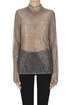 Top con paillettes e perline Semicouture