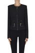 Blazer con dettagli in ecopelle Elisabetta Franchi
