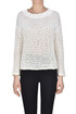 Cropped woven knit pullover Cividini