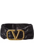 Maxi designer logo nappa waistbelt Valentino