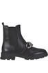 Scarlett Beatles ankle boots with metal chain Michael Michael Kors