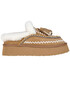 Mules in suede con impunture Nan-Ku Couture
