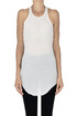 Tank top lungo a costine Rick Owens