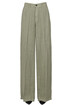 Wide leg linen trousers Massimo Alba