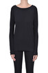 Cotton and cashmere t-shirt Majestic Filatures
