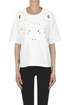 T-shirt con cut-out frontale Dondup