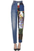 Amber patchwork jeans Dolce & Gabbana
