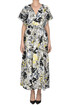 Printed cotton and lined dress Shi.RT Milano