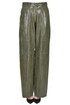 Pantaloni in pelle effetto rettile Forte_Forte