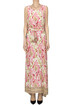 Printed viscose long dress Maliparmi
