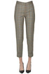 Prince of Wales print trousers PT Torino