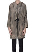 Reversible nylon parka coat Kimo no-rain