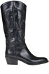 Leather texan boots Sartore