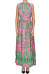 Printed cotton long dress Milva Mi