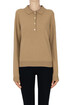 Pullover stile polo in cashmere Aspesi
