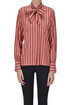 Striped lyocel shirt Caliban