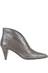 Reptile print leather ankle boots Maliparmi