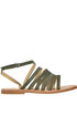 Suede flat sandals Artigiano Del Borgo