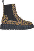Chelsea Grenelle animal print ankle boots Voile Blanche