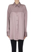 Satin maxi shirt Semicouture