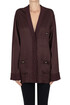 Giacca camicia in satin Forte_Forte