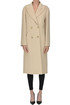 Camel hair double-breasted coat Sorelle Secli