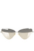 Invisible Cat Gold sunglasses Balenciaga