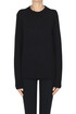 Cashmere rounded neckline pullover Anneclaire