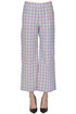 Checked print trousers Funny Ace