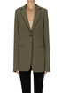 Blazer in jersey di viscosa Semicouture