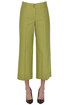 Cropped cotton trousers 19.61 Milano