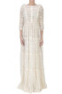 Tulle and lace evening dress Elisabetta Franchi