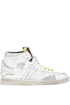 The Cage used effect high top sneakers Hidnander