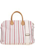 Striped canvas maxi bag Mia Bag