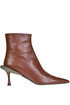 Leather ankle boots N°21