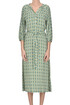 Printed viscose dress Monika Varga