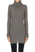 Pullover dolcevita a costine Rick Owens