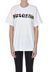 Oversized maxi designer logo t-shirt Moschino Couture