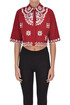 Cropped cotton shirt RED Valentino
